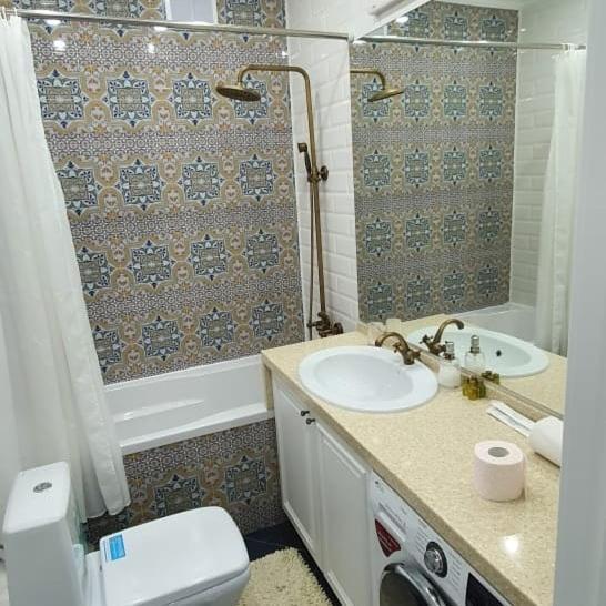 Ernaz Plus Apartments: Sauran-Towers Астана Екстериор снимка