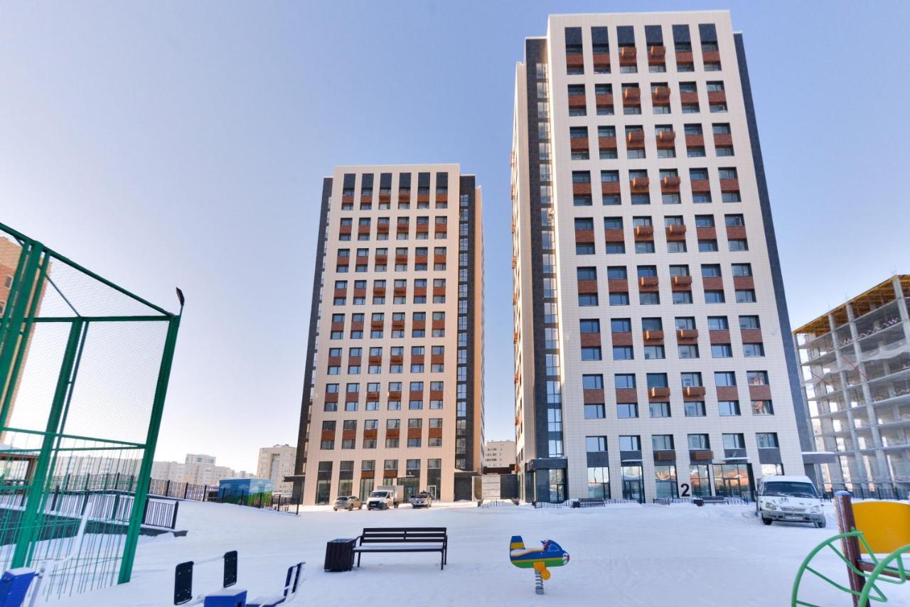 Ernaz Plus Apartments: Sauran-Towers Астана Екстериор снимка